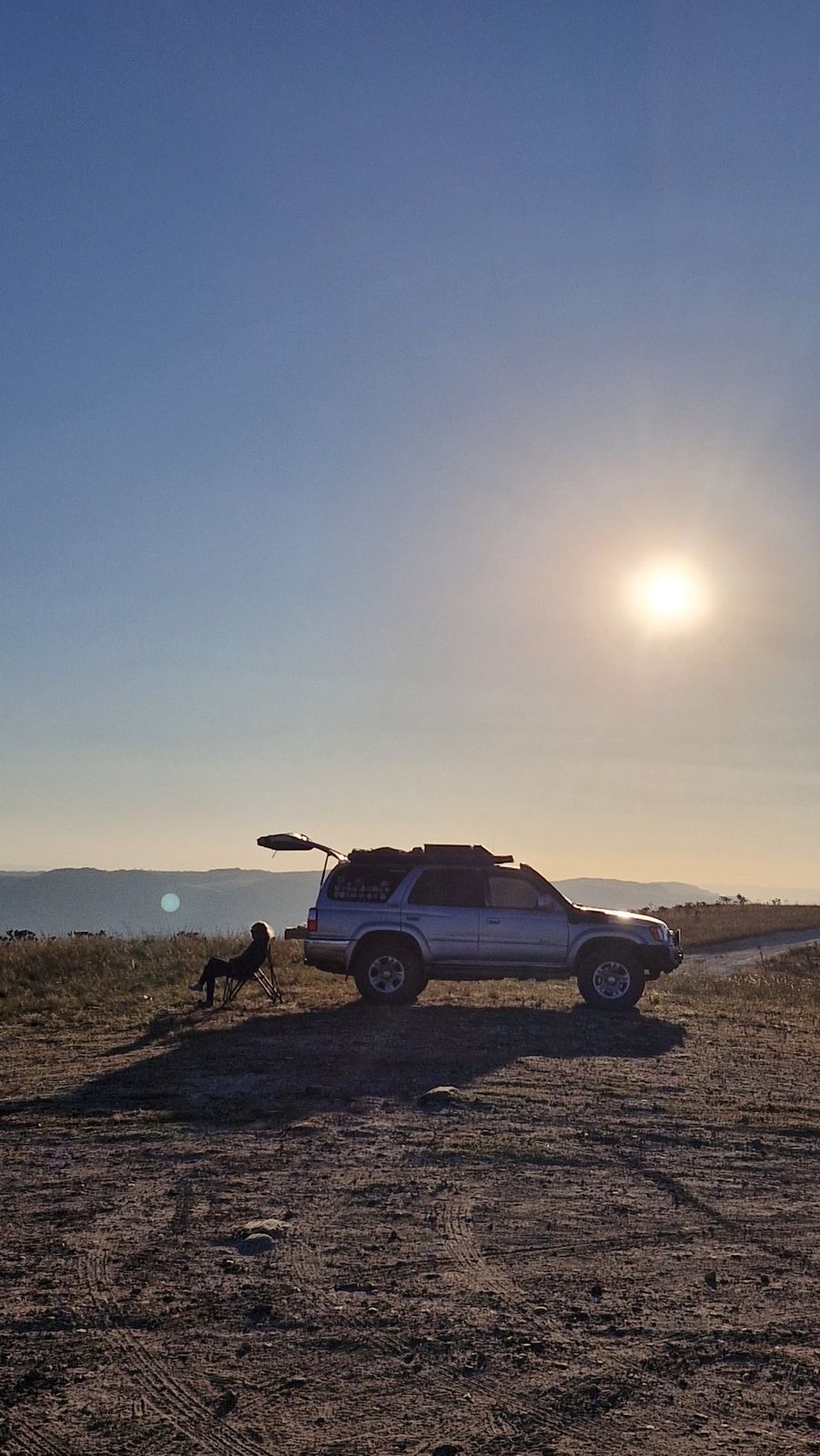 Dona Toya no fim de tarde, na Serra da Canastra
